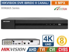 HIKVISION HWD-7108MH-G4 TURBO HD DVR 4K HD 8 CANALI 8MP 5IN1 TVI AHD CVI CVBS IP