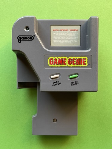 Game genie gameboy - game, nintendo