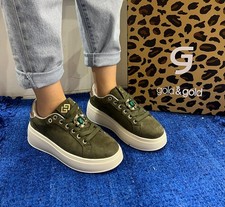 Sneakers donna gold&gold verde gb972