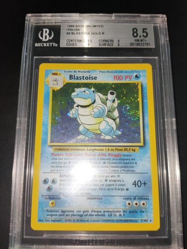 Pokemon blastoise holo doppio - blastoise,