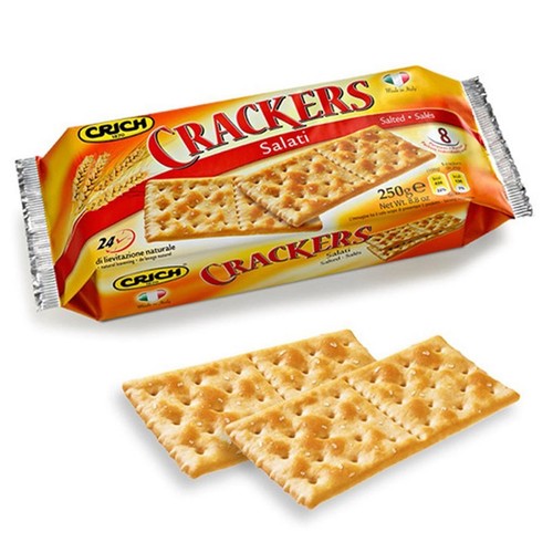 Crackers crich salati - salati, granelli