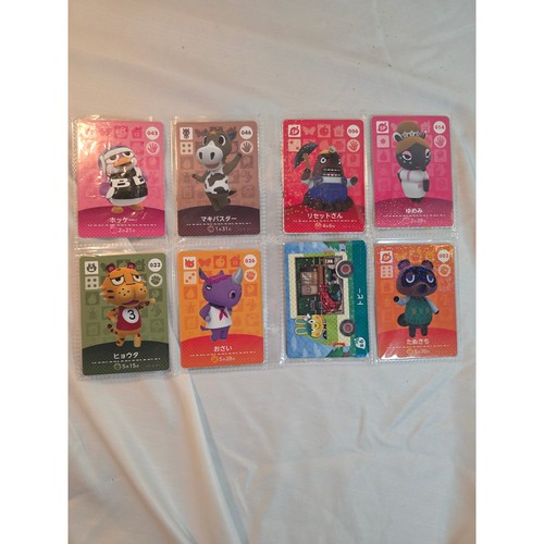 Lotto carte amiibo animal - lotto,