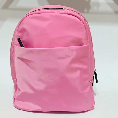 Zainetto rosa con tracolla