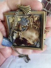 Antico medaglione condotto streghe, positivo (coprirò tutte le tariffe USA applicabili