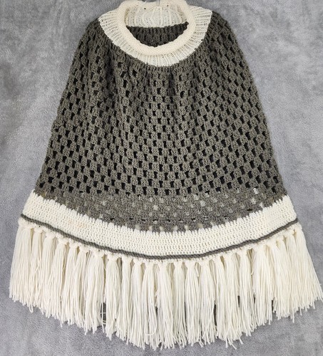 Poncho donna maglione scialle