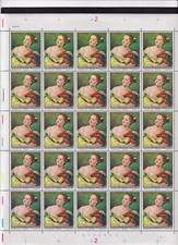 Prova di stampa Test Stamp Prøve Istituto Poligrafico Dello Stato 1973 foglio intero