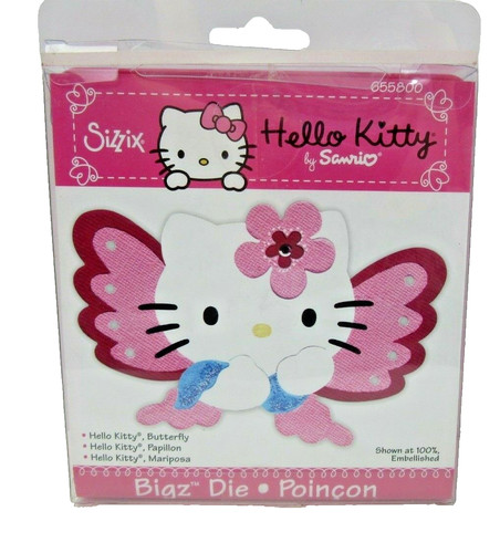 Rare sizzix hello - sizzix, kitty
