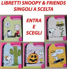 -MINILIBRI SNOOPY & FRIENDS - FERRERO KINDER CIOCCOLATO / MAXI ENTRA E SCEGLI