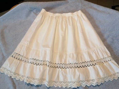 Gonna vintage bianca - vintage,
