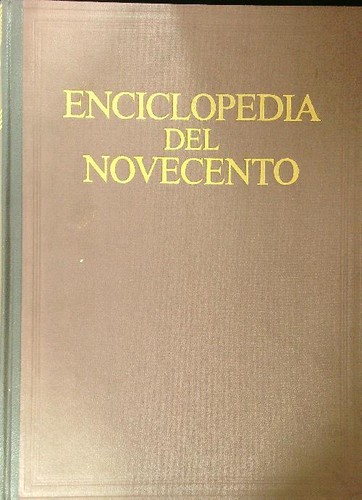Enciclopedia del novecento - del, 7vv