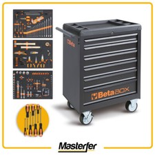 Carrello Beta BW C04BOX-A VU - carrello 6 cassetti completo di 196 utensili