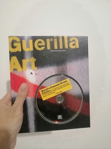 Guerrilla art libro - libro, dvd