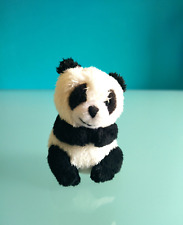 "TRUDI" mini peluche Panda, colore bianco e nero, altezza 8 cm.