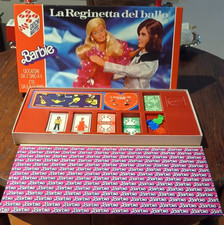 Barbie La Reginetta Del Ballo 1975 Mattel italy gioco da tavolo