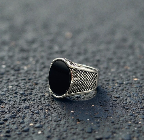 Anello per uomo - acciaio, inox