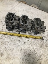 Yamaha V6 Motore Fuoribordo 200 Hp 2 Tempi Set Rack Carburatori