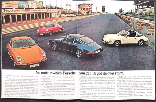 Porsche 911t 911e - porsche,