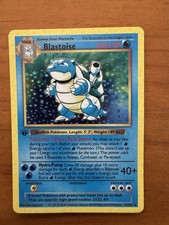 Blastoise Carta Pokemon 1 Gen