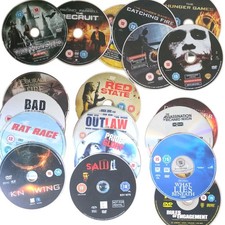 50 DVD Disc Only Job Lot
