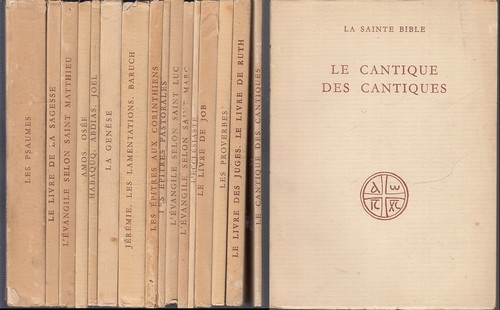 Sainte bible 16 volumi - ld-, la