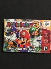 MARIO PARTY 3 NINTENDO 64 N64 NTSC AMERICANO USATO COMPLETO