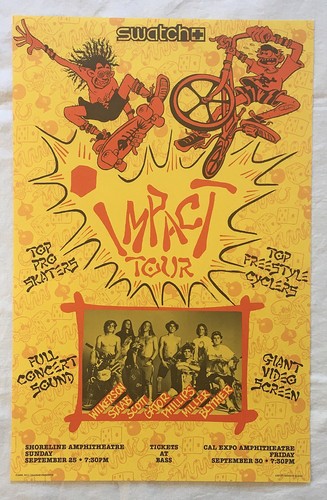 Poster swatch impact tour - poster,