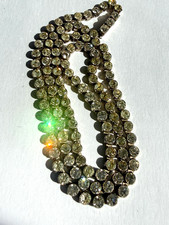 Collana tennis vintage antica - collana,