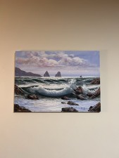 Dipinto olio su tela. Capri.