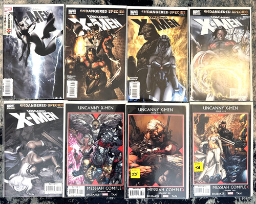 Lotto fumetti uncanny men - lotto,