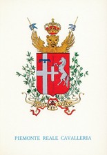 Cartolina Cavalleria: stemma