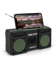 Nuovo Dolphin RTX-20 Retrobox radio Bluetooth portatile radiatore basso integrato