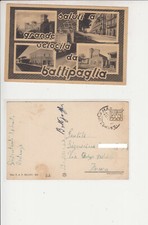 Battipaglia (Salerno): Saluti a grande velocità. Cart. fp vg 194?