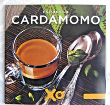 LOCANDINA PUBBLICITARIA IN LATTA CAFFE ESPRESSO XELECTO CARDAMOMO-CAFFE MOLINARI