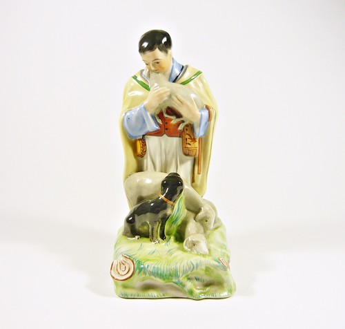 Herend pastore con cane - pastore,