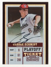 Clark Schmidt 2017 Panini
