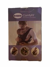 Boppy ComfyFit Marsupio Neonato Ergonomico per Bebè e Bambini dalla Grigio
