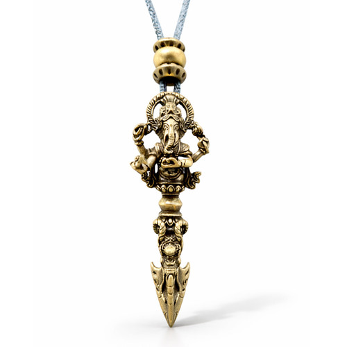 Ganesh collana ciondolo - ciondolo, bronzo