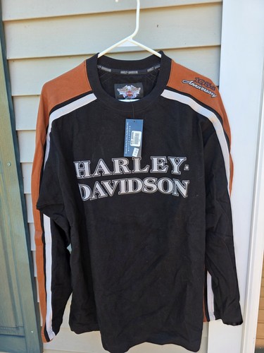 Felpa grande ricamata harley - felpa,