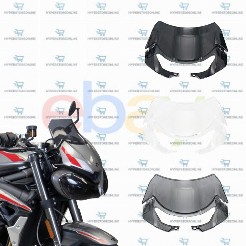 Parabrezza moto street triple - parabrezza,