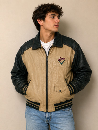 Giacca bomber vintage - bomber, guess