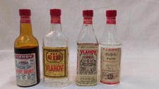 Collezione mignon Vlahov Gin Anisette Cherry Brandy Maraschino vintage anni 60 