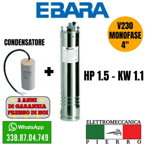 Motore per pompa - sommersa,