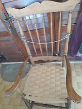 SEDIA A DONDOLO USATA LOGICAMENTE IN OTTIME CONDIZIONI GENERALI) VINTAGE  LEGGI 