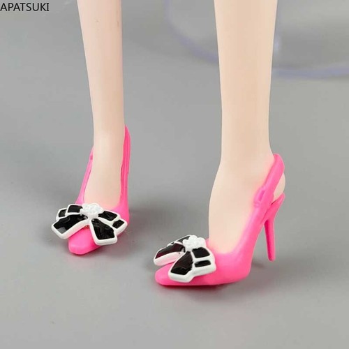 Cravatta rosa fiocco scarpe
