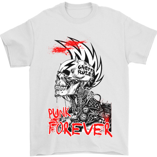 Punk forever rocker teschio - forever,
