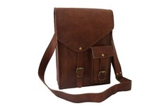 Borsa messenger in pelle