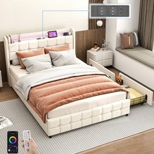 Letto imbottito matrimoniale