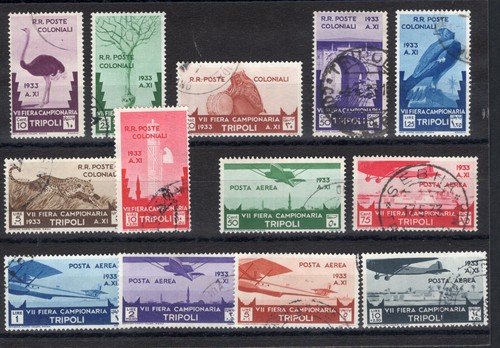 Libia 1933 vii fiera - fiera, di