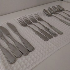 Set Posate Amefa 4pz Cucchiaio, 4pz Forchetta, 4pz Coltello Acciao Inox/Stainles