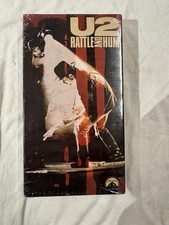 U2 Rattle And Hum rare vhs cardboard sleeve sealed 